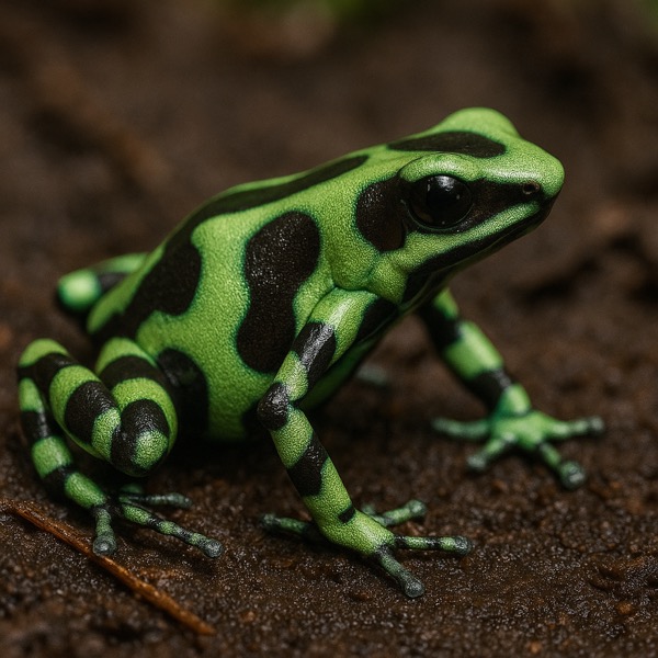 Green-and-black Poison Frog (Dendrobates auratus)